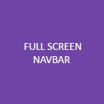 How To Create a Full screen Overlay Navigation,Full screen overlay menu