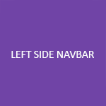 How To Create a Side Navigation Menu,vertical navigation bar css, css sidebar navbar menu